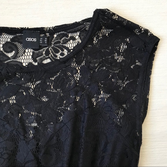 ASOS Lace Evening Mini Dress - Picture 8 of 10